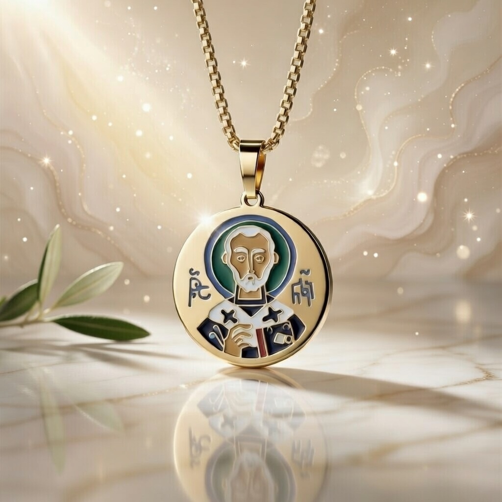 Handcrafted Georgian Christian enamel jewelry by ELESA